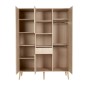 ARMOIRE 4 PORTES COCOON NATURAL OAK