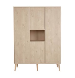 ARMOIRE 4 PORTES COCOON NATURAL OAK
