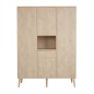 ARMOIRE 4 PORTES COCOON NATURAL OAK