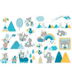 AUTOCOLLANTS DECORATIFS TIM TILOO