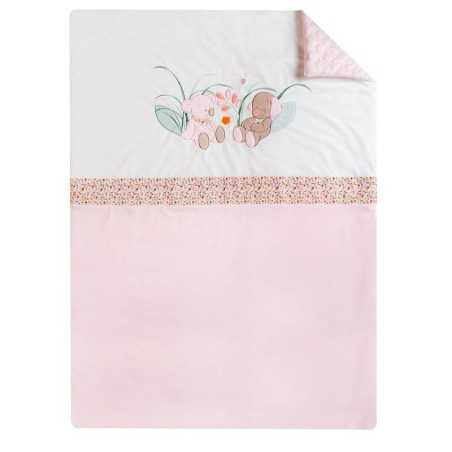 COUVERTURE 100 X 135 CM IRIS ET LALI