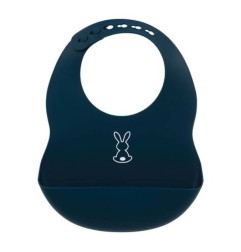BAVOIR SILICONE BLEU MARINE