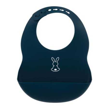 BAVOIR SILICONE BLEU MARINE