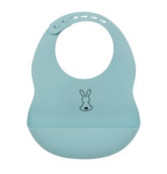BAVOIR SILICONE BLEU CLAIR