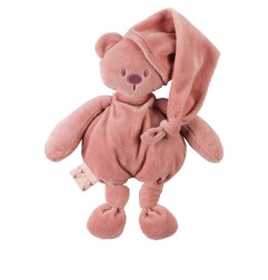 LAPIDOU PELUCHE VIEUX ROSE