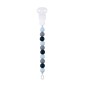 ATTACHE TETINE SILICONE BLEU MARINE/GRIS/ BLEU CLAIR