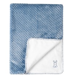 COUVERTURE BLEU + BLANC