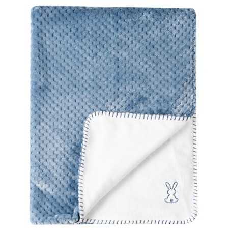 COUVERTURE BLEU + BLANC