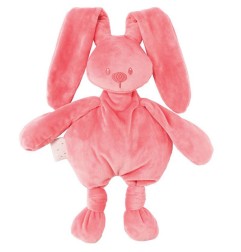 PELUCHE LAPIN LAPIDOU CORAIL 36CM