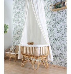 BERCEAU ROTIN RECTANGULAIRE 80X40