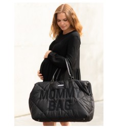 MOMMY BAG PUFFERED noir