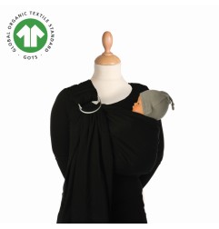 BABYLONIA BABY CARRIERS - ECHARPE DE PORTAGE SANS NOEUD BB-SLING - BLACK BEANS