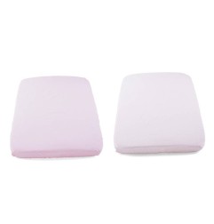 LOT DE 2 DRAPS HOUSSE NEXT2ME POIS