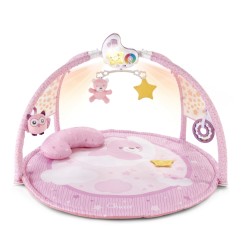 TAPIS D'EVEIL COLORS GYM ROSE