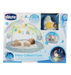 TAPIS D'EVEIL COLORS GYM BLEU