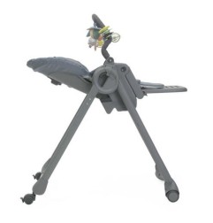 CHAISE HAUTE POLLY MAGIC RELAX - 4 ROUES CERULEAN