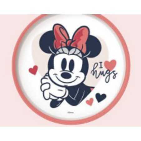 ASSIETTE BICOLOR MINNIE