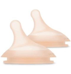 2 * TETINES POUR BIBERON ANTI-COLIQUE 0.