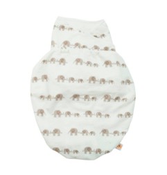 COUVERTURE D' EMMAILLOTAGE - ELEPHANTS