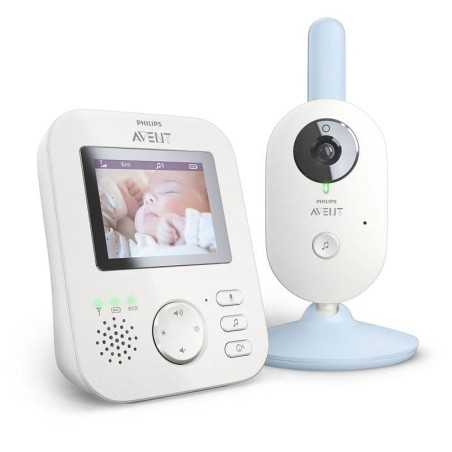 SCD835/26 ECOUTE-BEBE VIDEO 2,7P BLEU