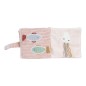 LIVRE POUR POUSSETTE EN TISSU OCEAN PINK