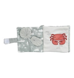 LIVRE POUR POUSSETTE EN TISSU OCEAN MINT