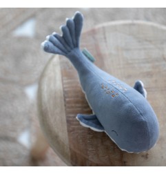 ATTACHE-SUCETTE BALEINE OCEAN BLUE