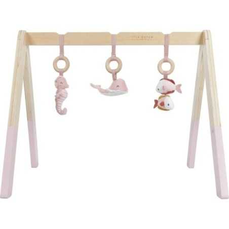 ARCHE D EVEIL EN BOIS OCEAN PINK