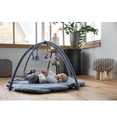 TAPIS D ACTIVITES COQUILLE OCEAN BLUE