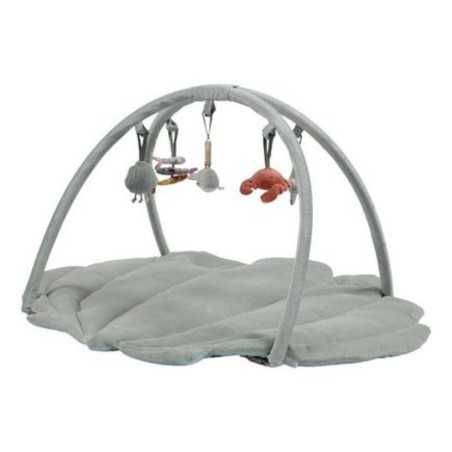 TAPIS D ACTIVITES COQUILLE OCEAN MINT