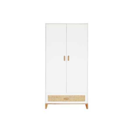 NAMI ARMOIRE/WARDROBE CANNAGE ROTIN NEIGE