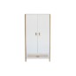 OCEANE ARMOIRE 1 TIROIR , 2 PORTES. PIEDS CANNE ROTIN