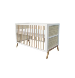 MARELIA ROTIN LIT 70X140 MULTI EVOLUTIF FACADE TRESSAGE ROTIN