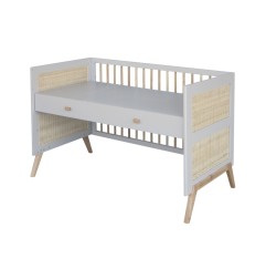 MARELIA ROTIN LIT 70X140 MULTI EVOLUTIF FACADE TRESSAGE ROTIN