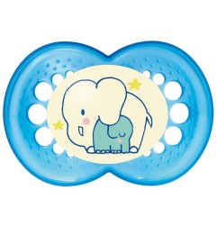 MAM SUCETTE NUIT - A PARTIR DE 6 MOIS - SILICONE