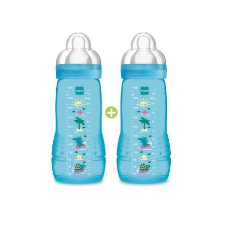 MAM BIBERON EASY ACTIVE 2EME AGE COLORE - 330ML