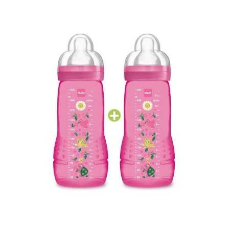 MAM BIBERON EASY ACTIVE 2EME AGE COLORE - 330ML