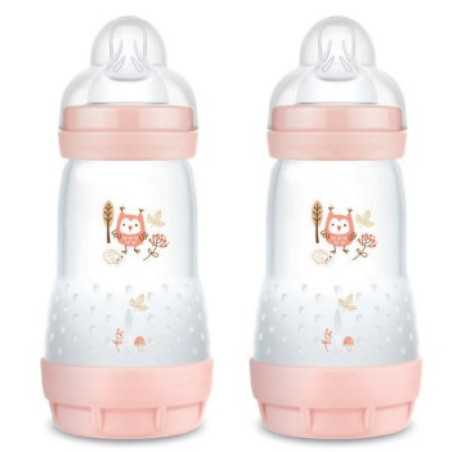 MAM BIB A-C NATUR BLUSH 260ML2