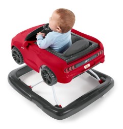 TROTTEUR 3 EN 1 - FORD MUSTANGE ROUGE