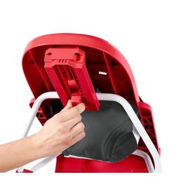 TROTTEUR 3 EN 1 - FORD MUSTANGE ROUGE