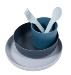 B-SET VAISSELLE BIODEGRADABLE CPLA 5PCS