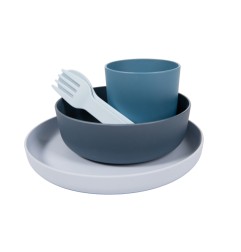 B-SET VAISSELLE BIODEGRADABLE CPLA 5PCS