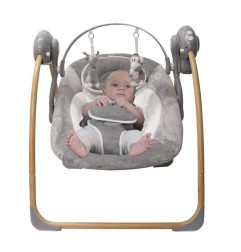 B-BALANCELLE SWING MULTIFONCTIONS BOIS GRIS