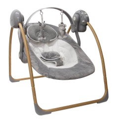 B-BALANCELLE SWING MULTIFONCTIONS BOIS GRIS