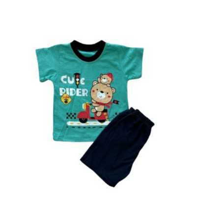 ENS SHORT+TEE SHIRT GARCON