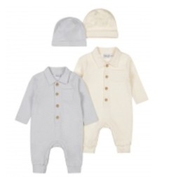 DORS BIEN +BONNET COTON BEIGE