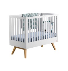 LIT 60X120 NATUREBABY BLANC/BOIS