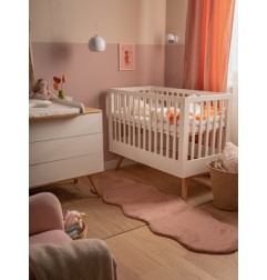 LIT 60X120 NATUREBABY BLANC/BOIS