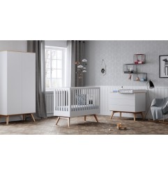 LIT 60X120 NATUREBABY BLANC/BOIS