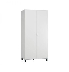 ARMOIRE 2 PORTES SIMPLE BLANC